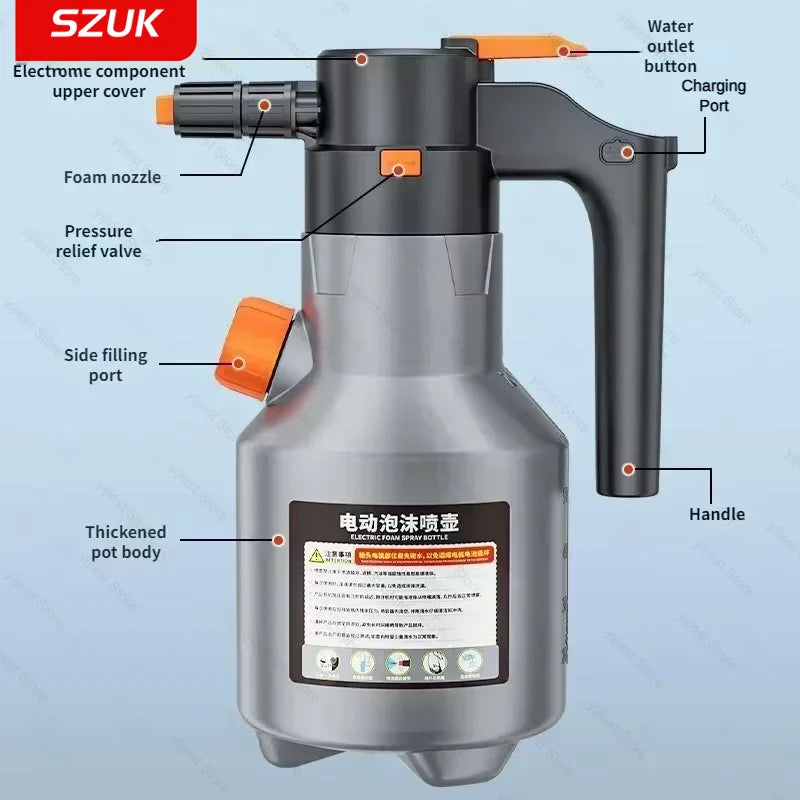 Pulverizador Eléctrico de Espuma 2L