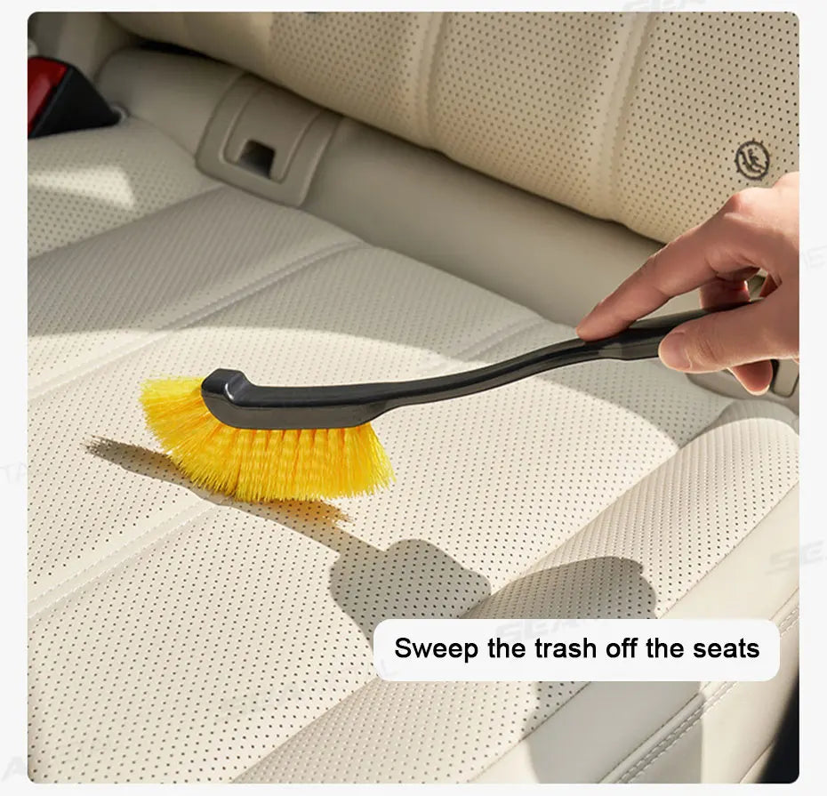 SEAMETAL Car Tire Wheel Rim Cleaning Brush Detailing Brushes Wash Tool Universal Wheel Tire Cleaning Accessories