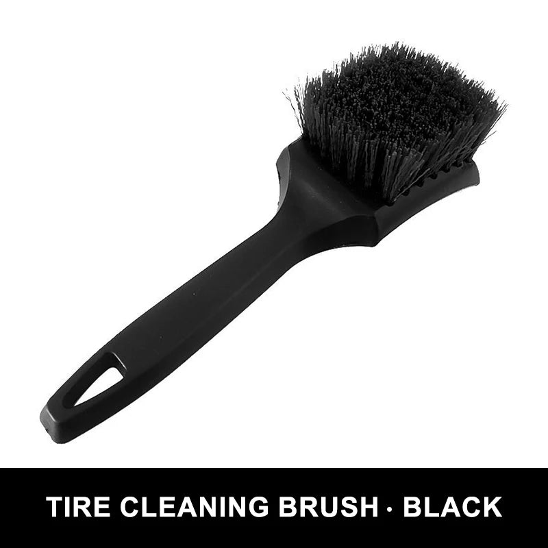 SEAMETAL Car Tire Wheel Rim Cleaning Brush Detailing Brushes Wash Tool Universal Wheel Tire Cleaning Accessories