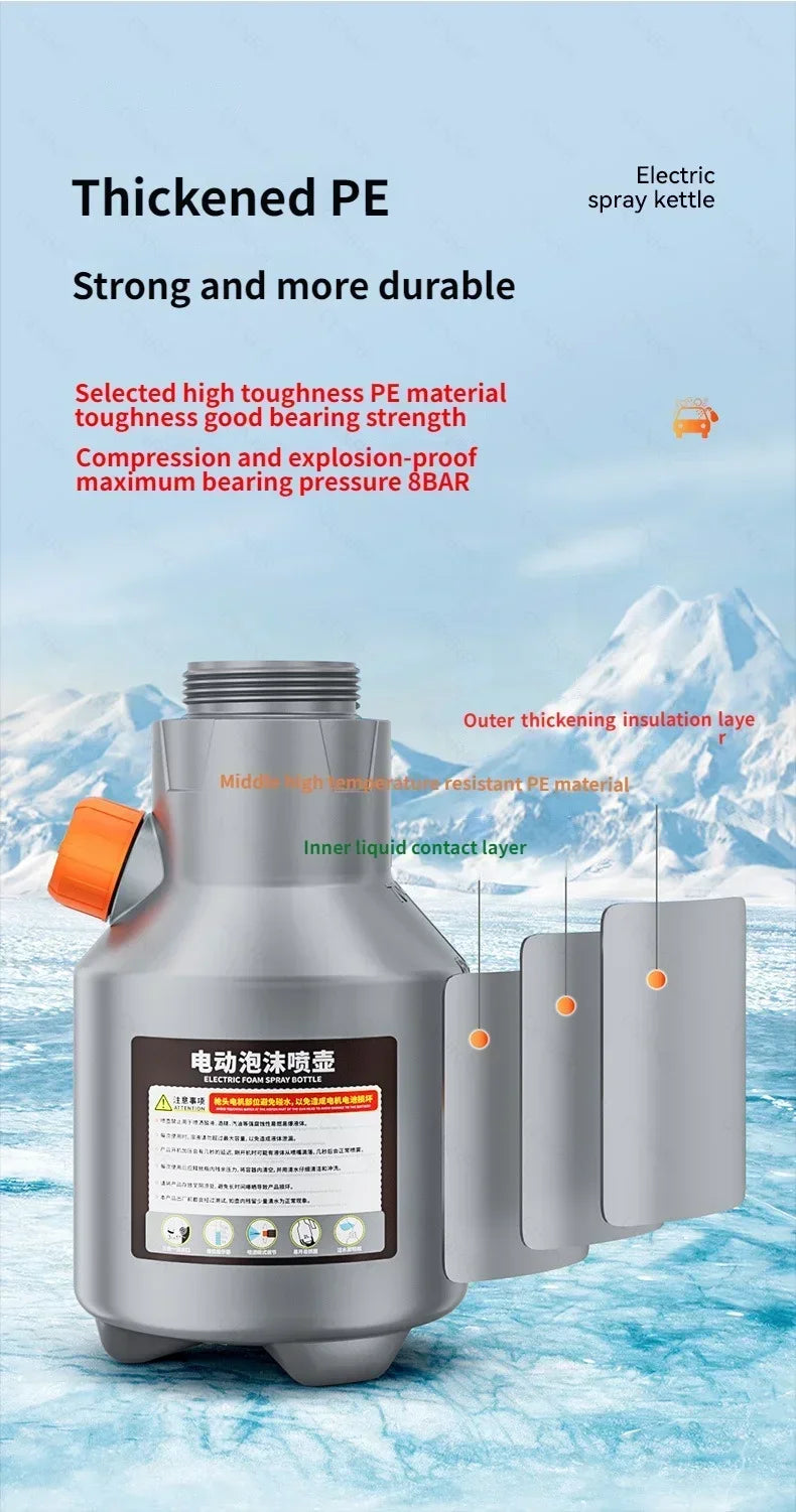 Pulverizador Eléctrico de Espuma 2L