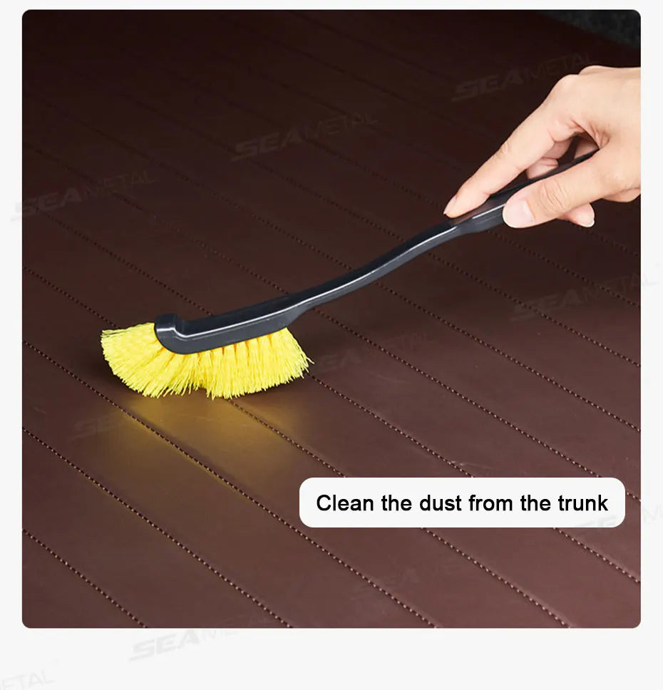 SEAMETAL Car Tire Wheel Rim Cleaning Brush Detailing Brushes Wash Tool Universal Wheel Tire Cleaning Accessories