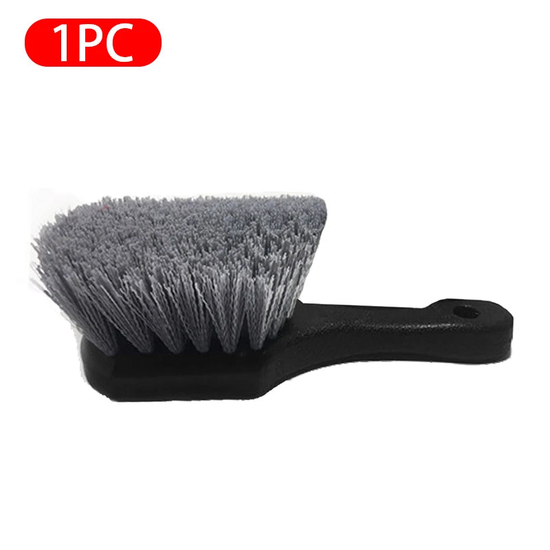 SEAMETAL Car Tire Wheel Rim Cleaning Brush Detailing Brushes Wash Tool Universal Wheel Tire Cleaning Accessories