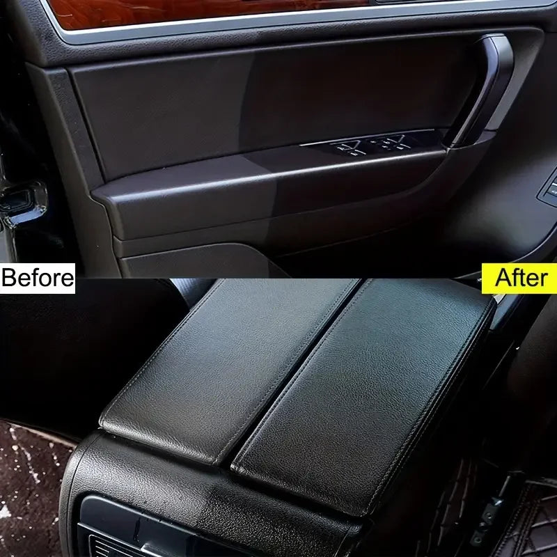 Multifunctional automotive repair wax, plastic parts renovation, automotive interior and panel renewal wax coating agent
